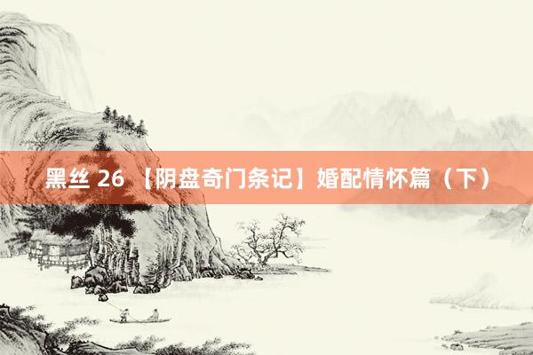 黑丝 26 【阴盘奇门条记】婚配情怀篇（下）